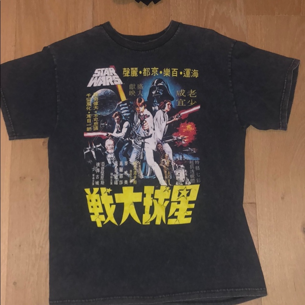 VINTAGE Star Wars themed t-shirt
